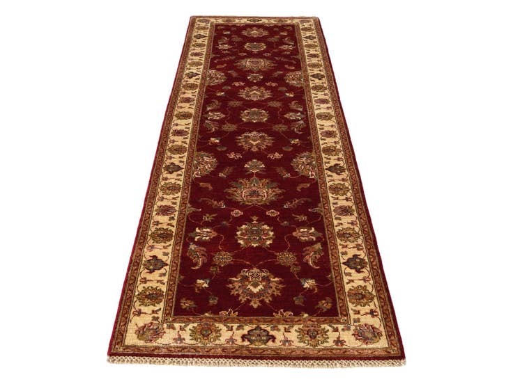 Detail image of 2' 9 x 9' 8 Hand Knotted Ziegler Runner Rug
