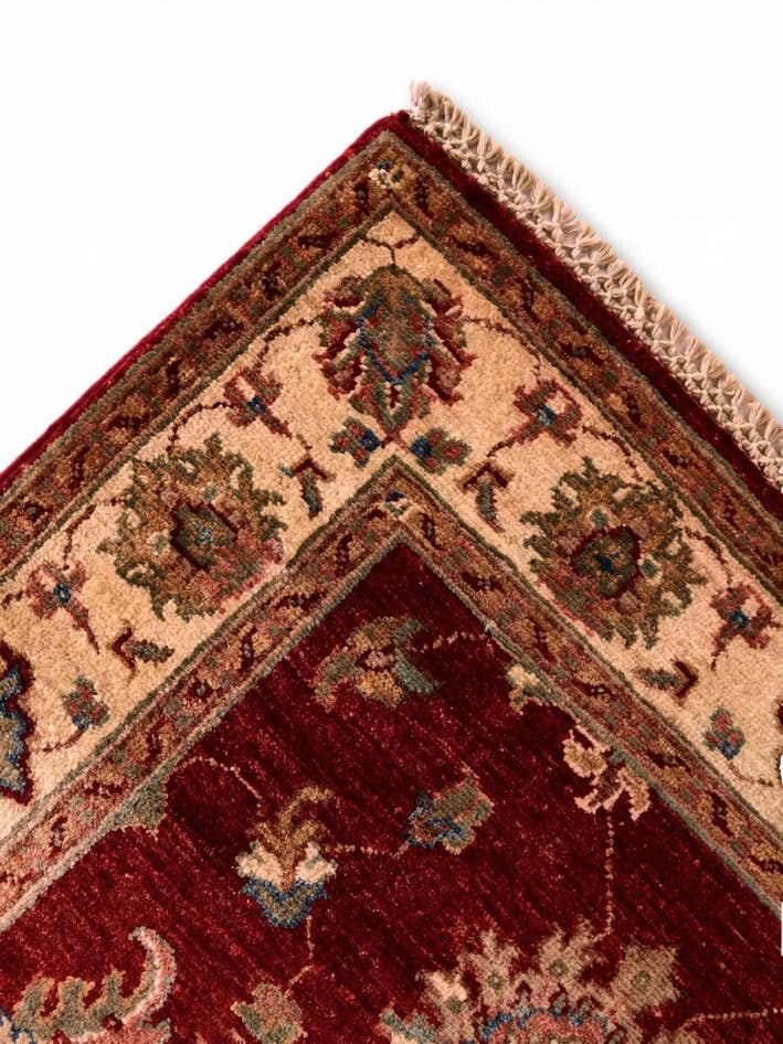Detail image of 2' 9 x 9' 8 Hand Knotted Ziegler Runner Rug