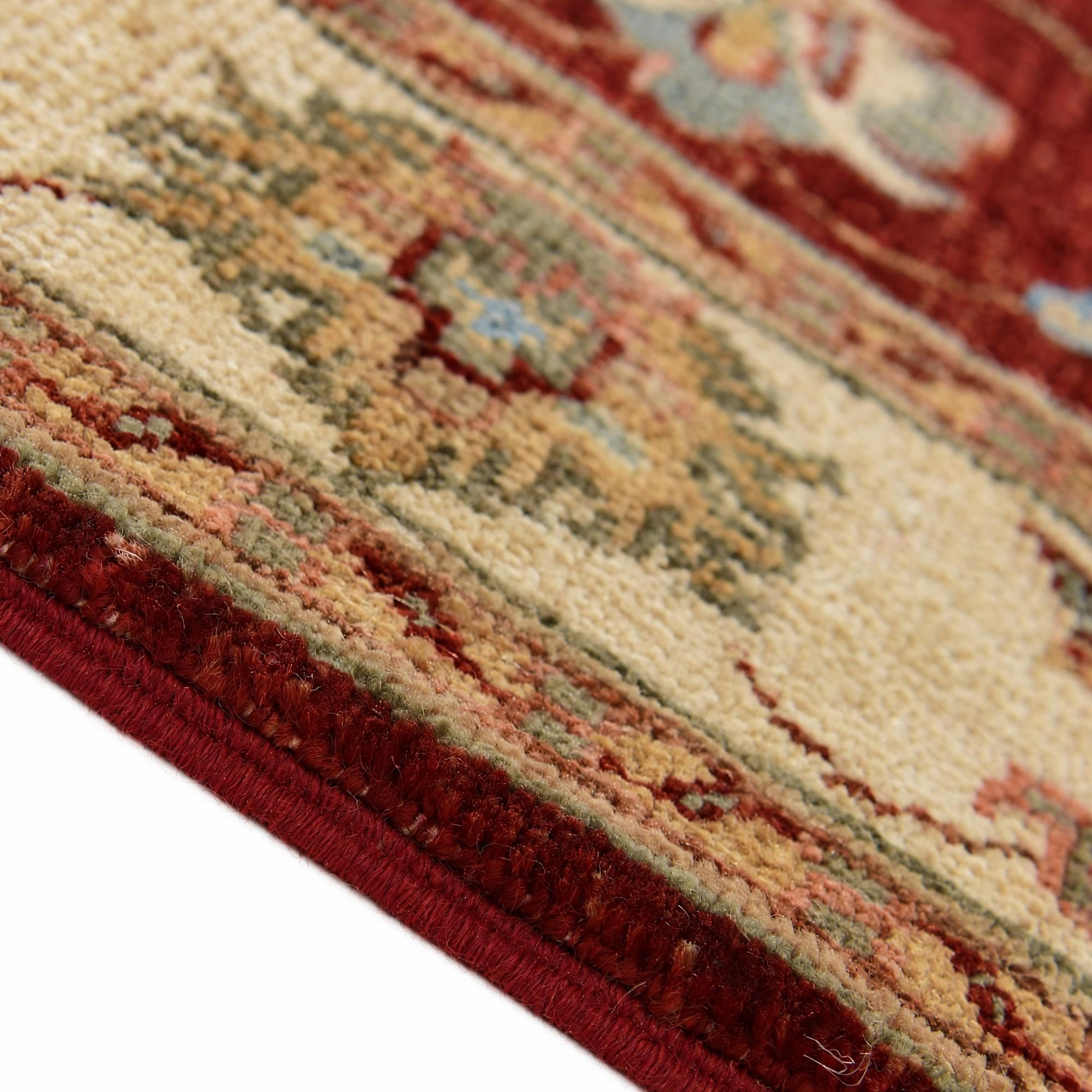 85cm x 295cm Hand Knotted Ziegler Runner Rug
