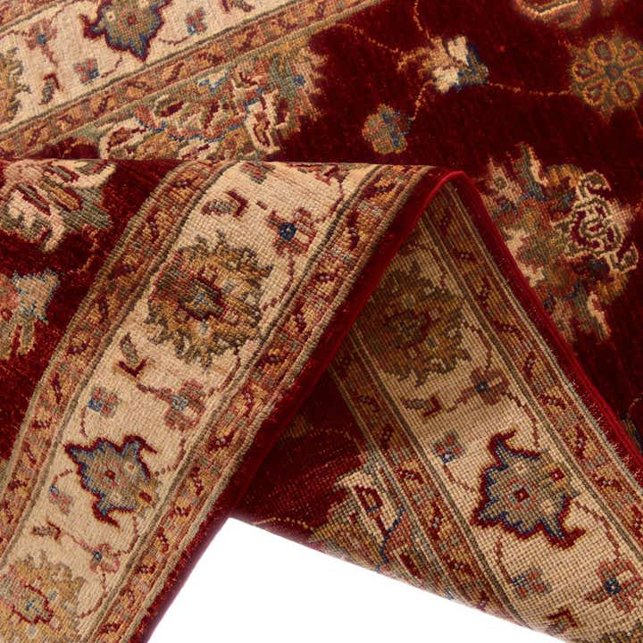 2' 9 x 9' 8 Hand Knotted Ziegler Runner Rug