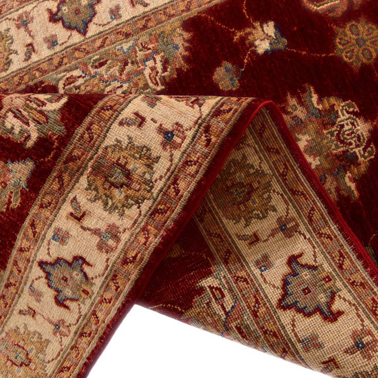 Detail image of 2' 9 x 9' 8 Hand Knotted Ziegler Runner Rug