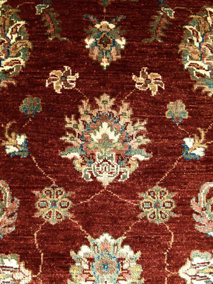 2' 9 x 9' 8 Hand Knotted Ziegler Runner Rug