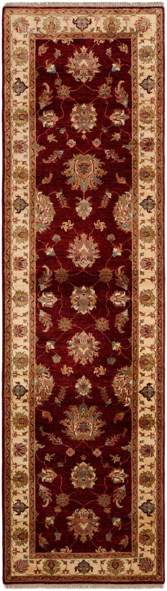 2' 9 x 9' 8 Hand Knotted Ziegler Runner Rug