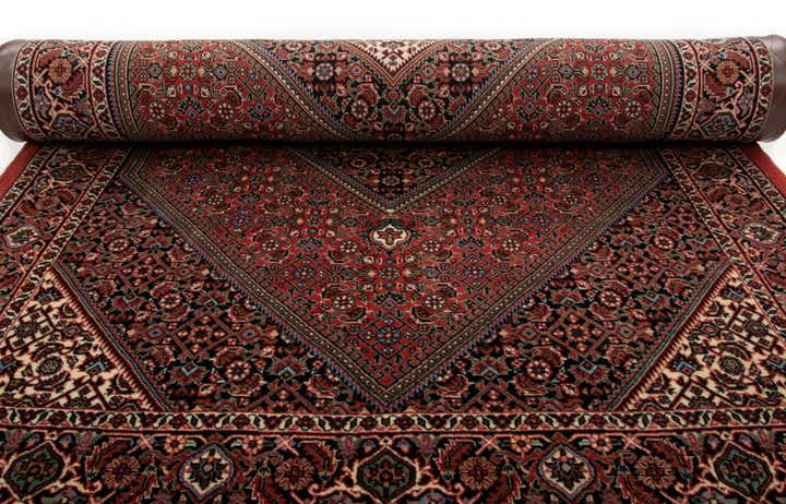 80cm x 100cm Handgeknüpft Afshar Persisch Wolle Quadrat Teppich
