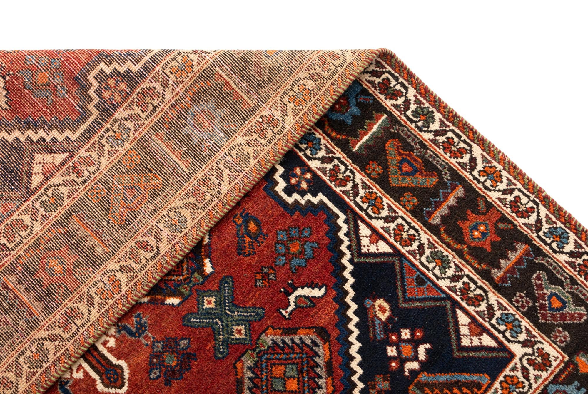 3' 11 x 5' 2 Afshar Square Rug