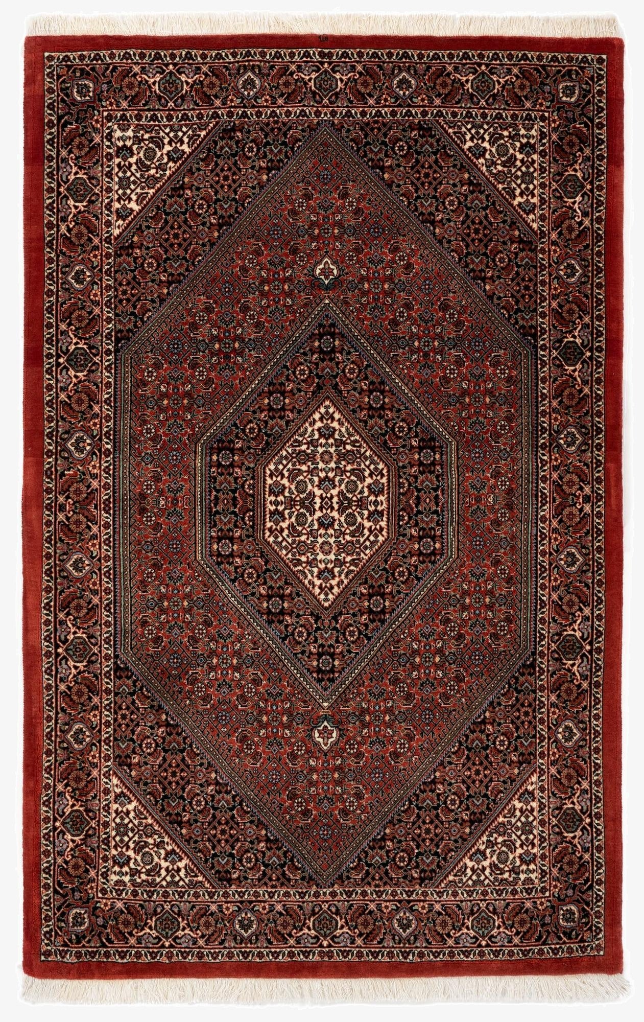 Primary image 2' 8 x 3' 3  Hand Knotted Afshar Persian Wool Square Rug