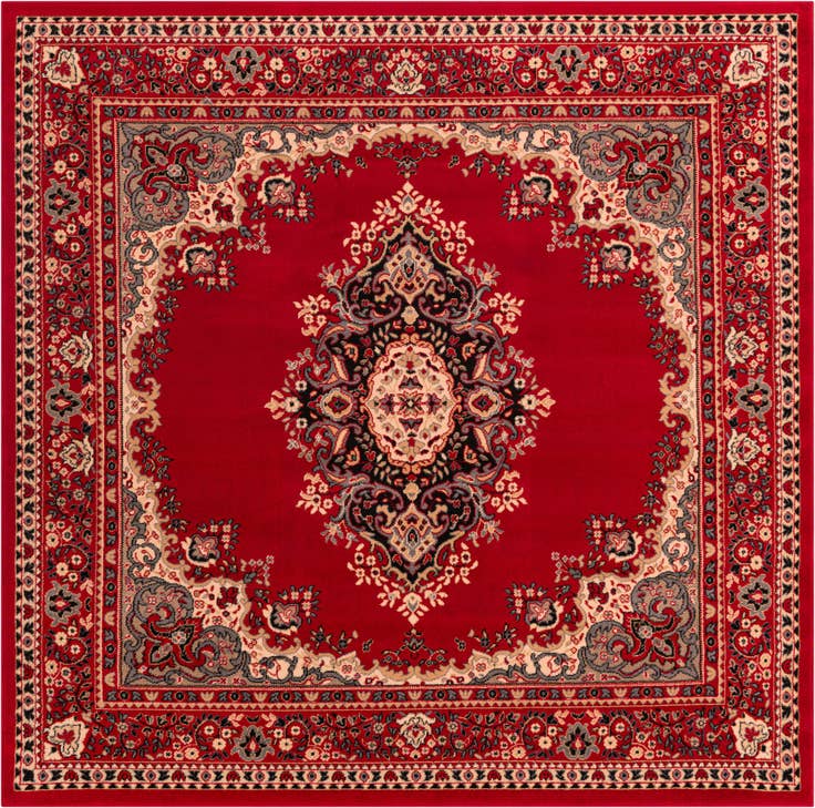 Detail image of 7' 10 x 7' 10 Amaya Square Rug