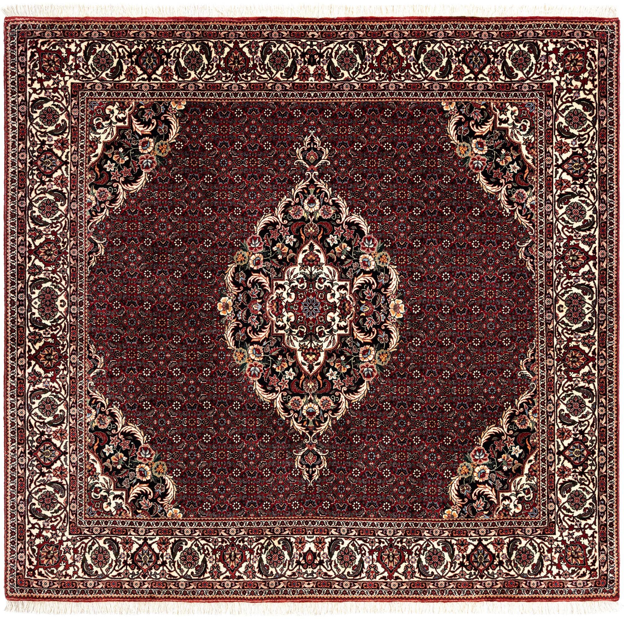 6' 6 x 6' 9 Bidjar Wool Square Rug
