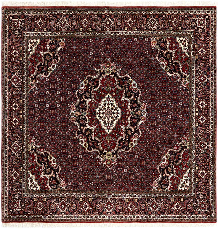 Detail image of 6' 5 x 6' 7 Bidjar Wool Square Rug
