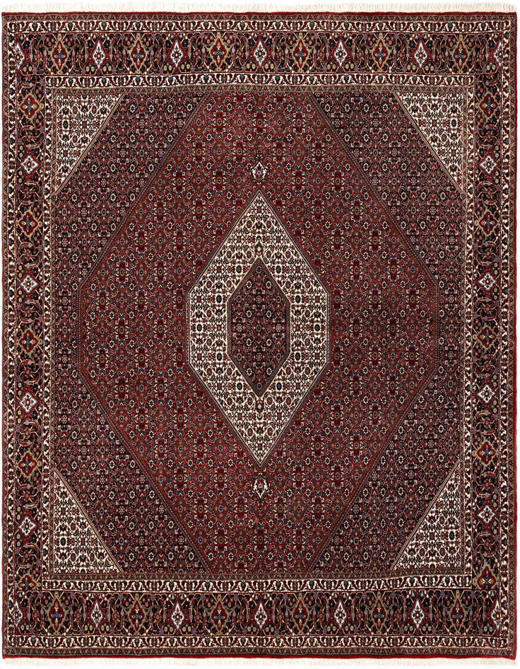 Detail image of 8' 5 x 8' 5 Bidjar Wool Square Rug