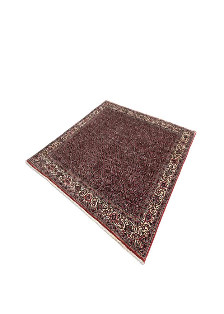 8' x 8' 3 Bidjar Wool Square Rug