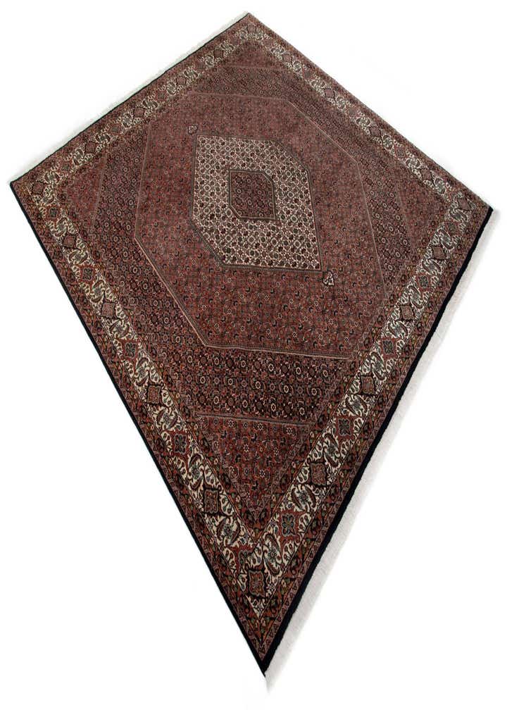 8' 3 x 8' 4 Hand Knotted Bidjar Persian Wool Square Rug
