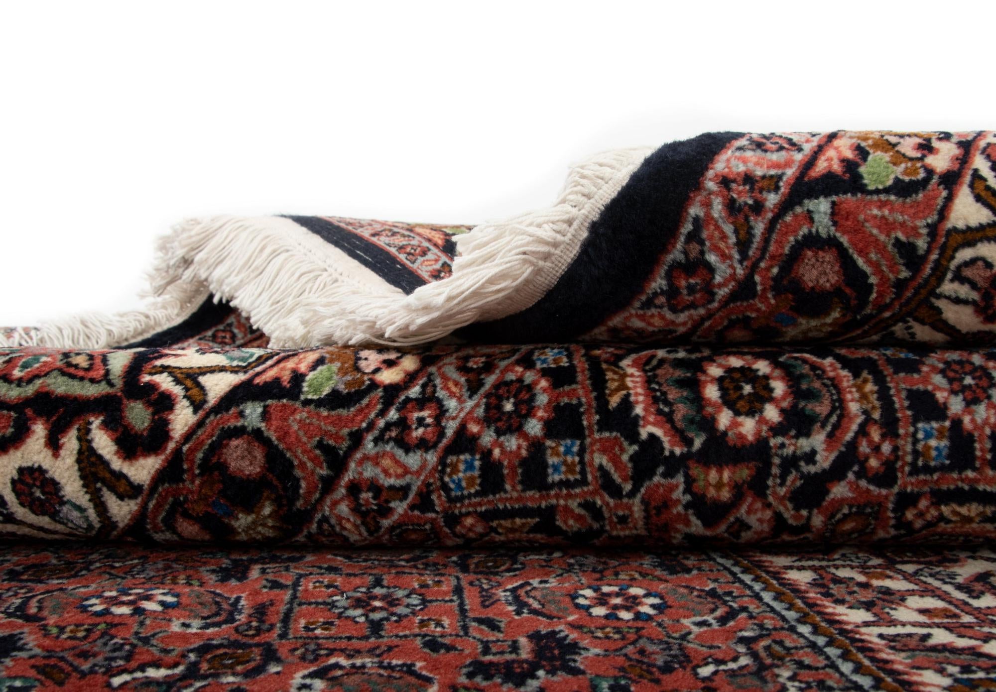 8' 3 x 8' 4 Hand Knotted Bidjar Persian Wool Square Rug