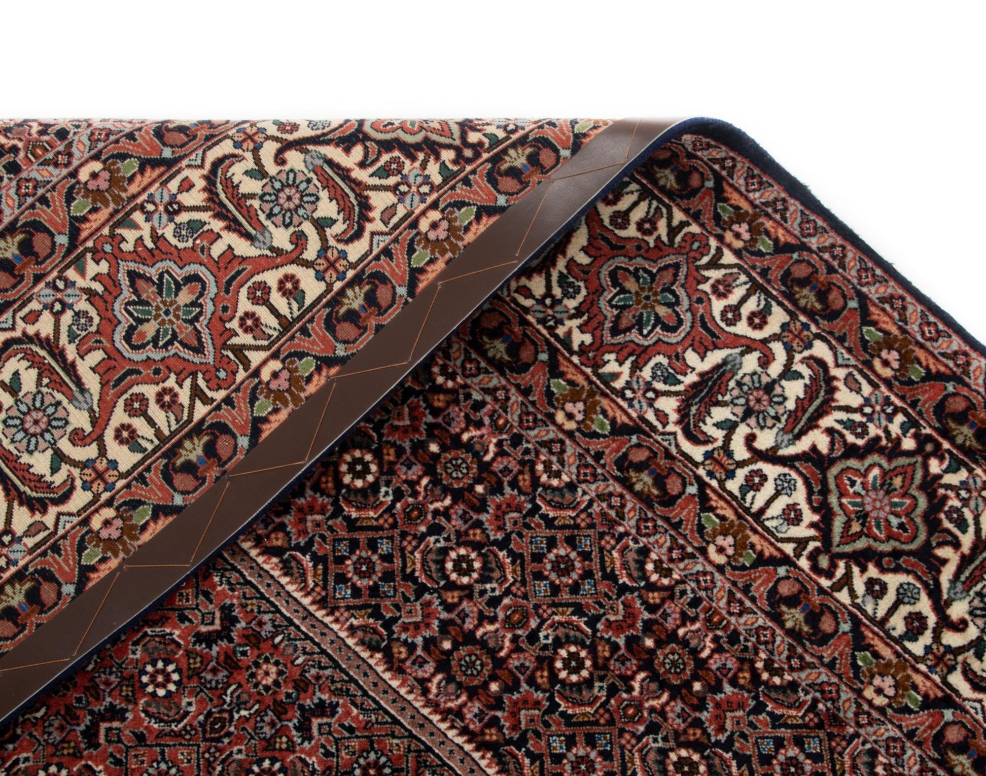 8' 3 x 8' 4 Hand Knotted Bidjar Persian Wool Square Rug