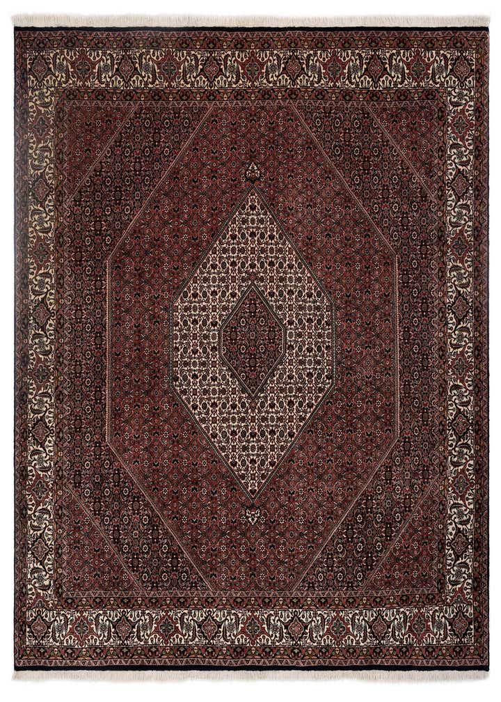 8' 3 x 8' 4 Hand Knotted Bidjar Persian Wool Square Rug