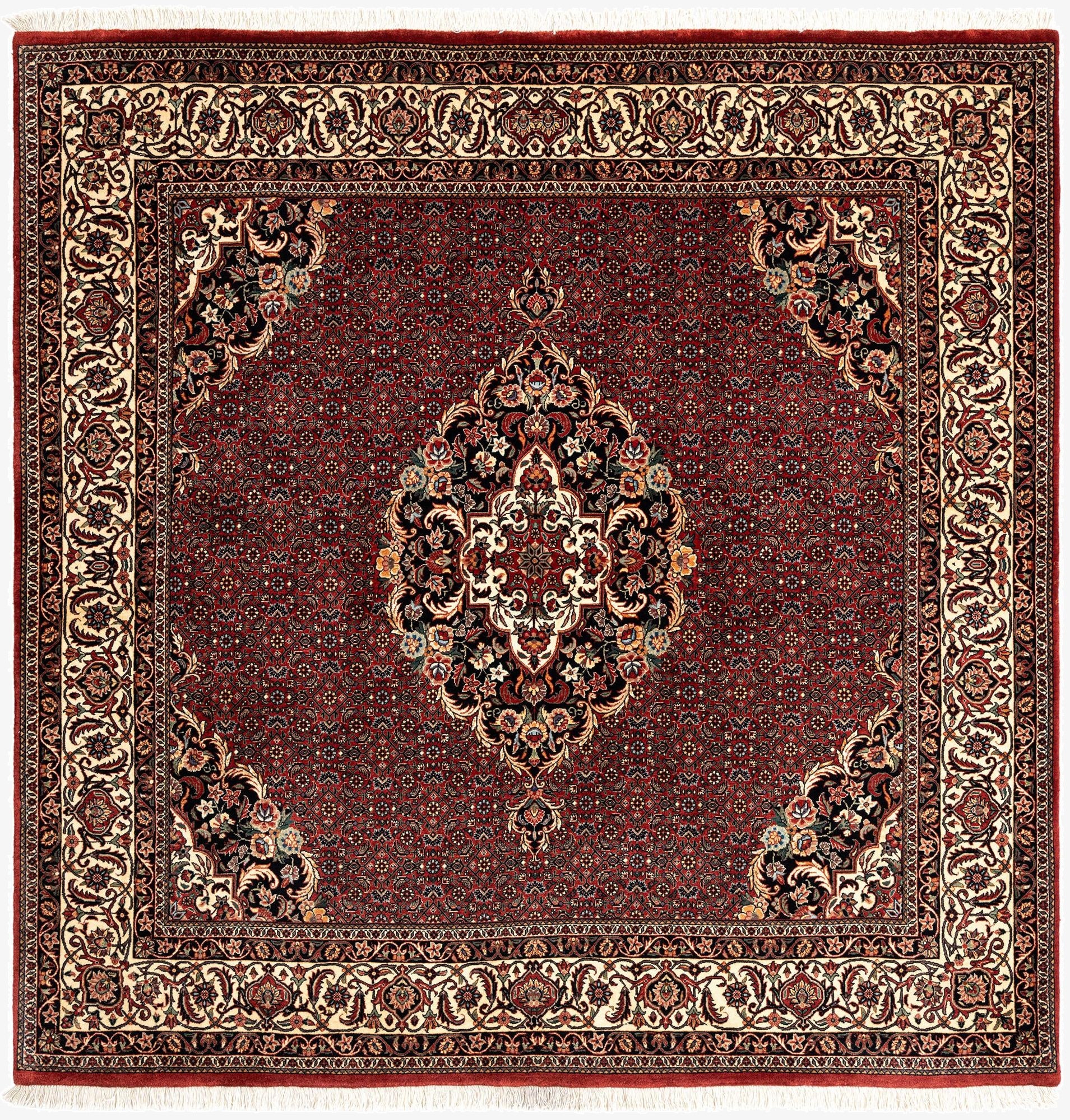 6' 8 x 6' 9 Bidjar Wool Square Rug