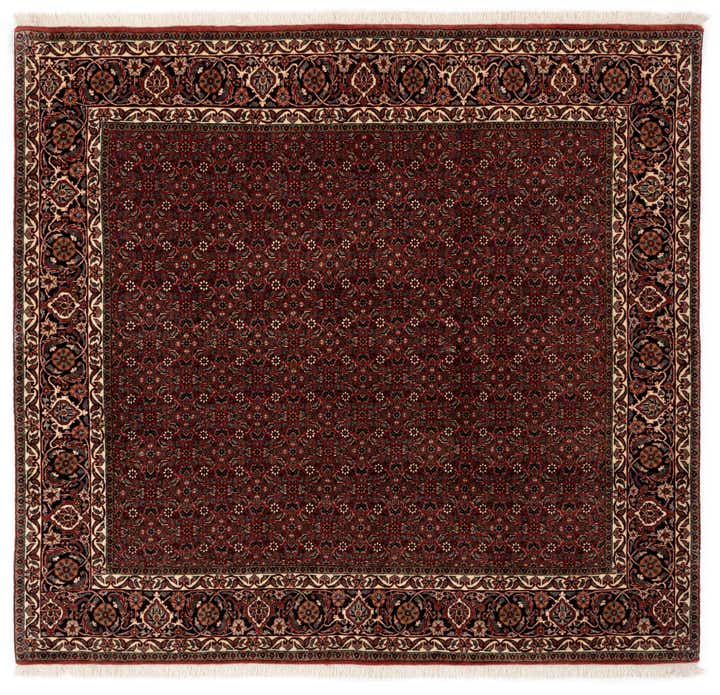 6' 4 x 6' 10 Bidjar With Silk Square Rug
