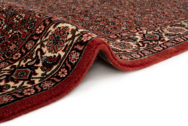 Detail image of 3' 9 x 3' 9 Bidjar With Silk Square Rug