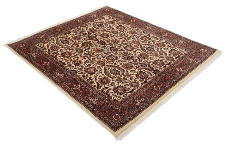 Detail image of 150cm x 165cm Bidjar With Silk Square Rug