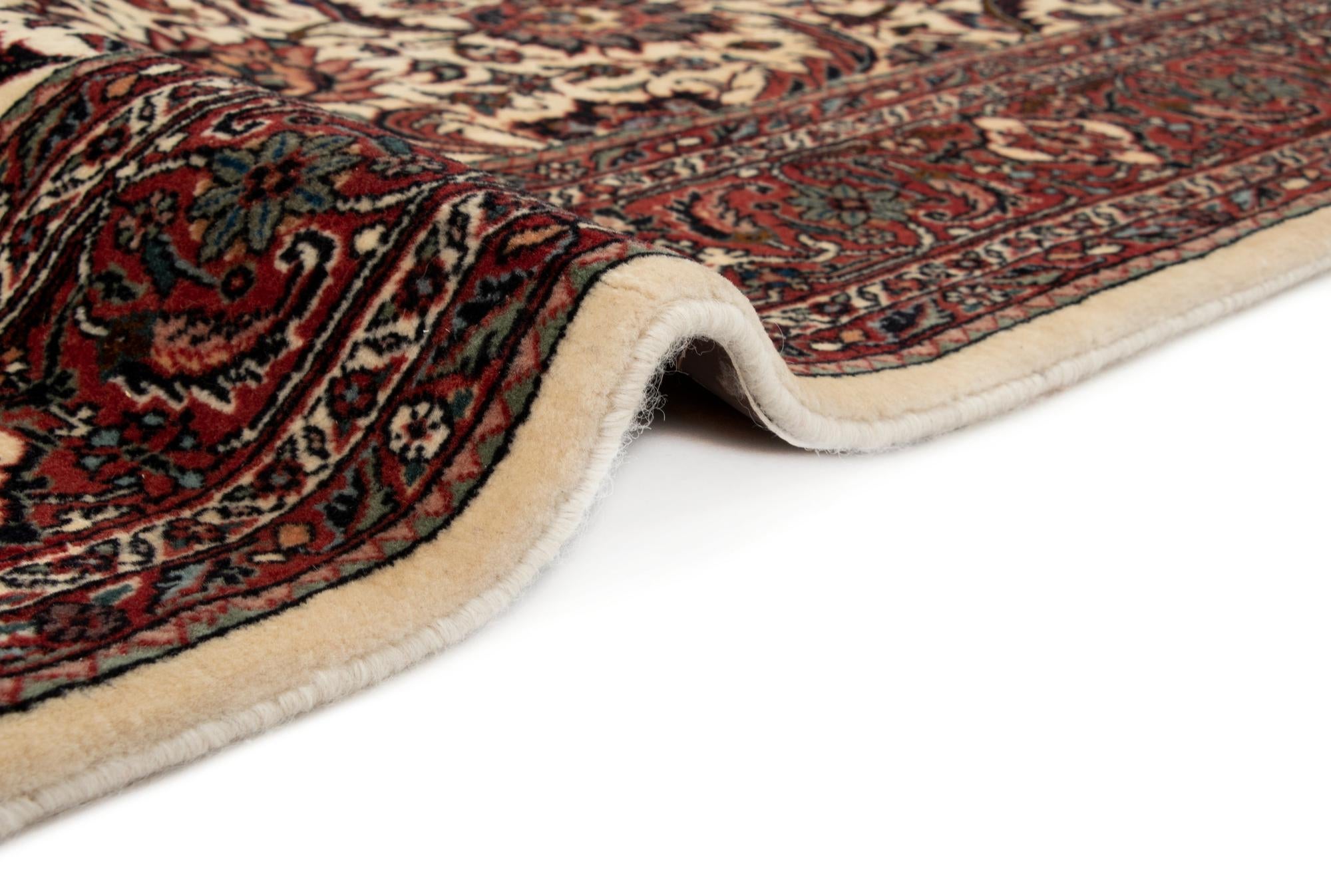 150cm x 165cm Bidjar With Silk Square Rug