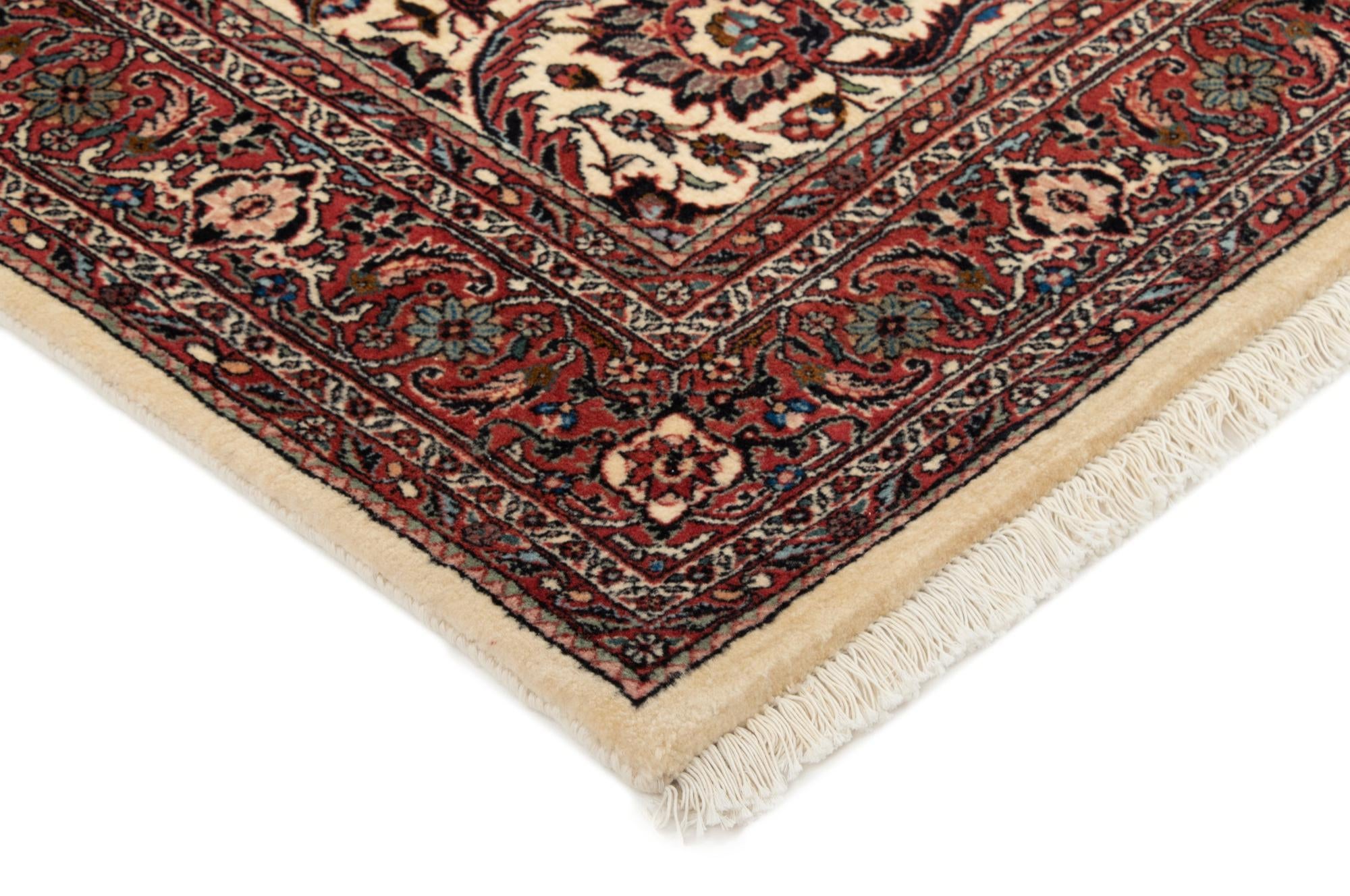 150cm x 165cm Bidjar With Silk Square Rug
