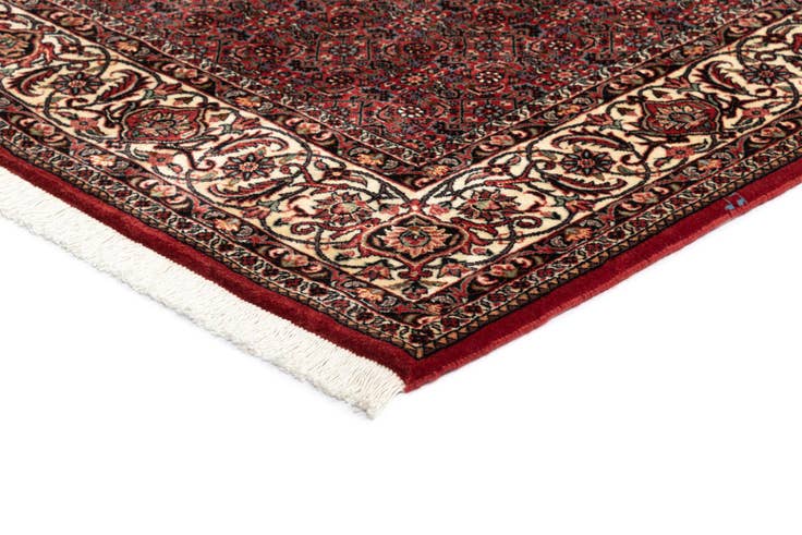 Detail image of 6' 8 x 6' 10 Bidjar With Silk Square Rug
