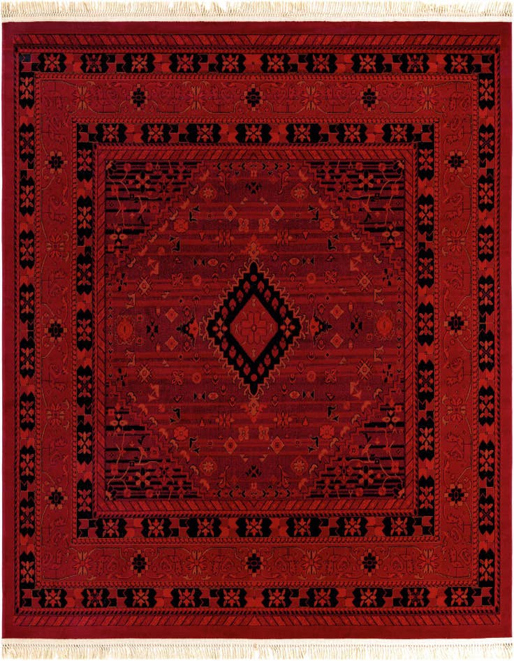 Detail image of 7' 10 x 7' 10 Bokhara Square Rug