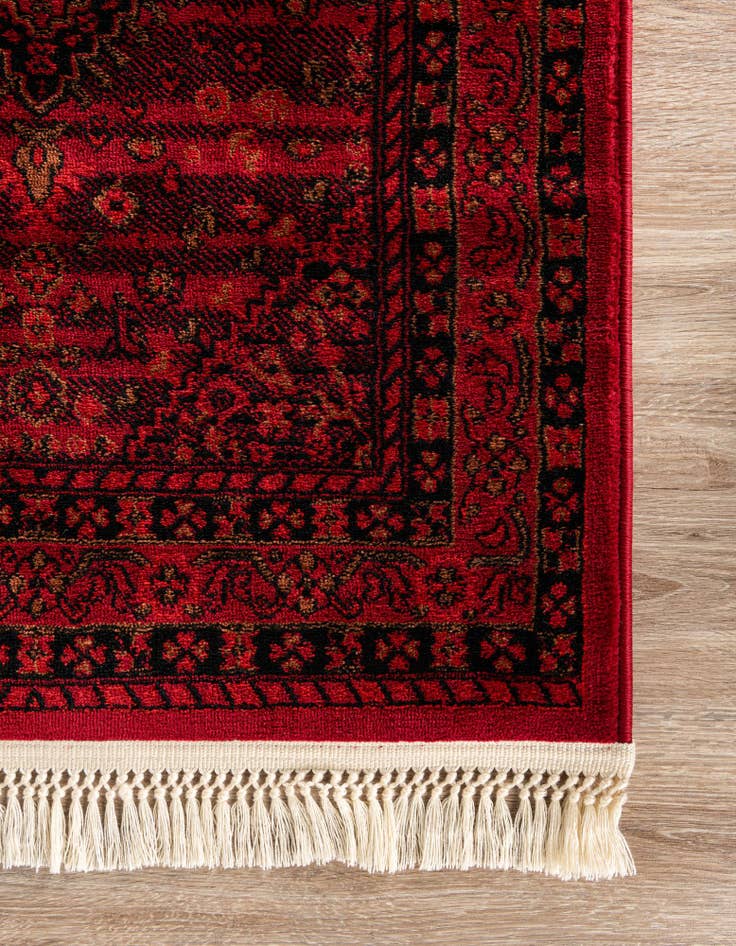 Detail image of 6' x 6' Bokhara Square Rug