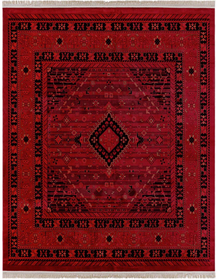 Detail image of 10' x 10' Bokhara Square Rug