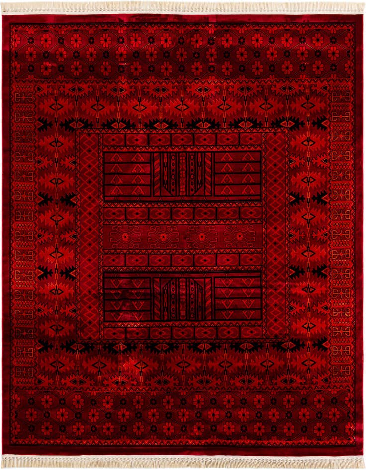 Detail image of 10' x 10' Bokhara Square Rug