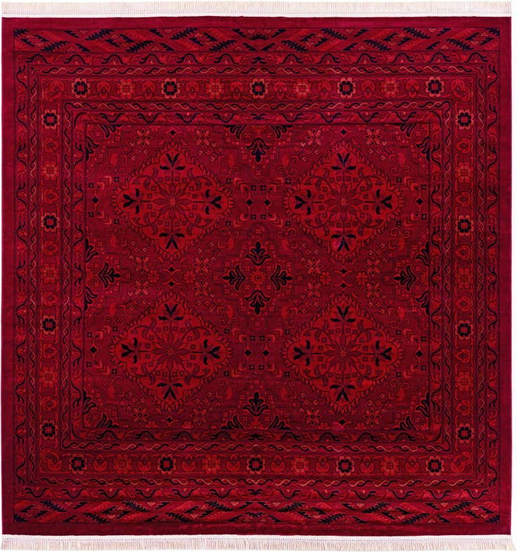 Detail image of 10' x 10' Bokhara Square Rug