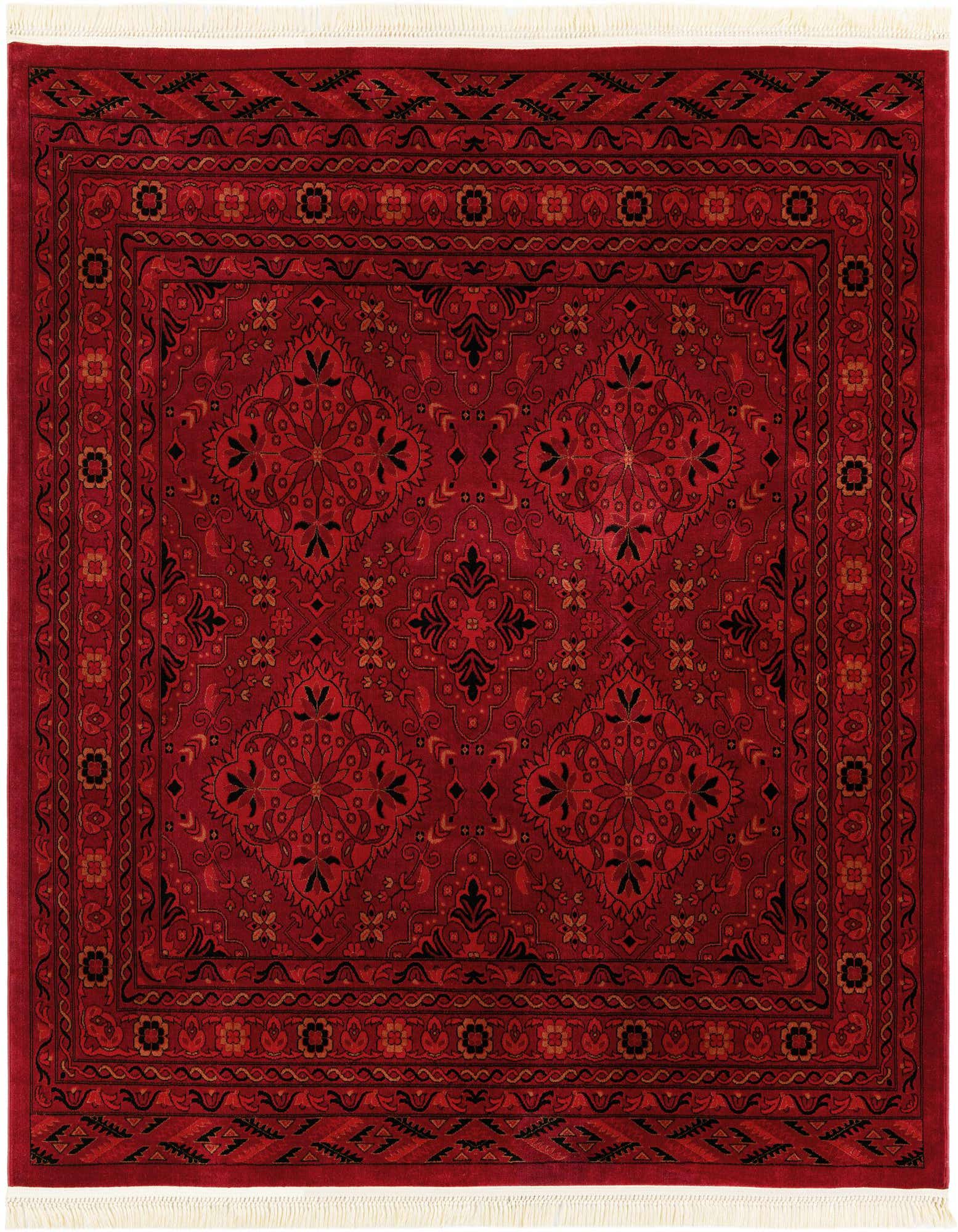 7' 10 x 7' 10 Bokhara Square Rug