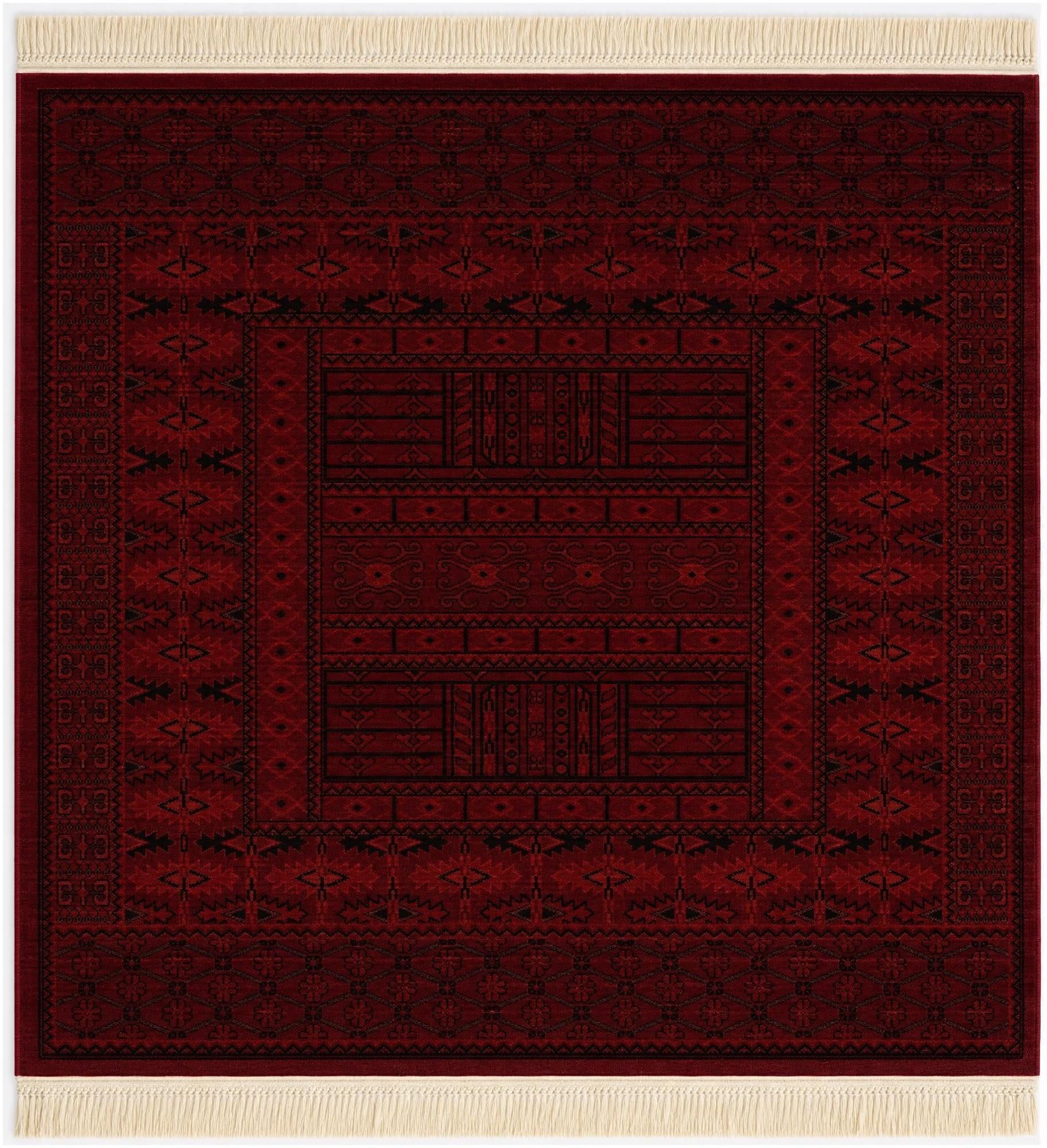 160cm x 160cm Bokhara Tapis Carré