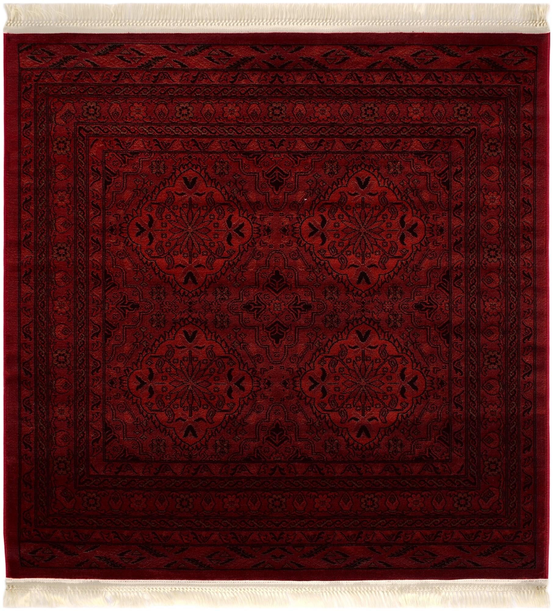 5' 3 x 5' 3 Bokhara Square Rug