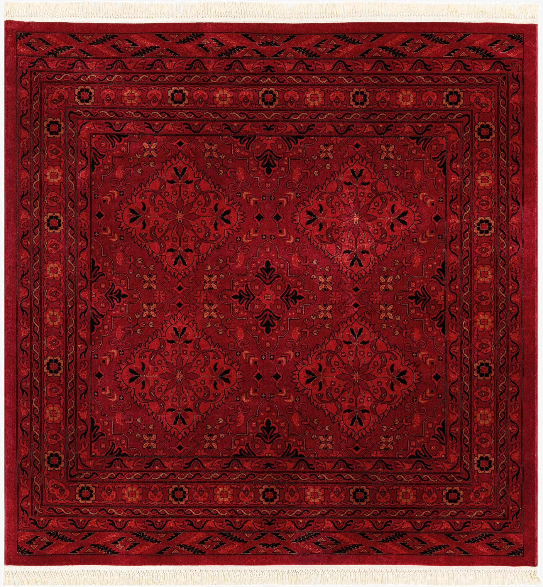 Primary image 7' 10 x 7' 10 Bokhara Square Rug