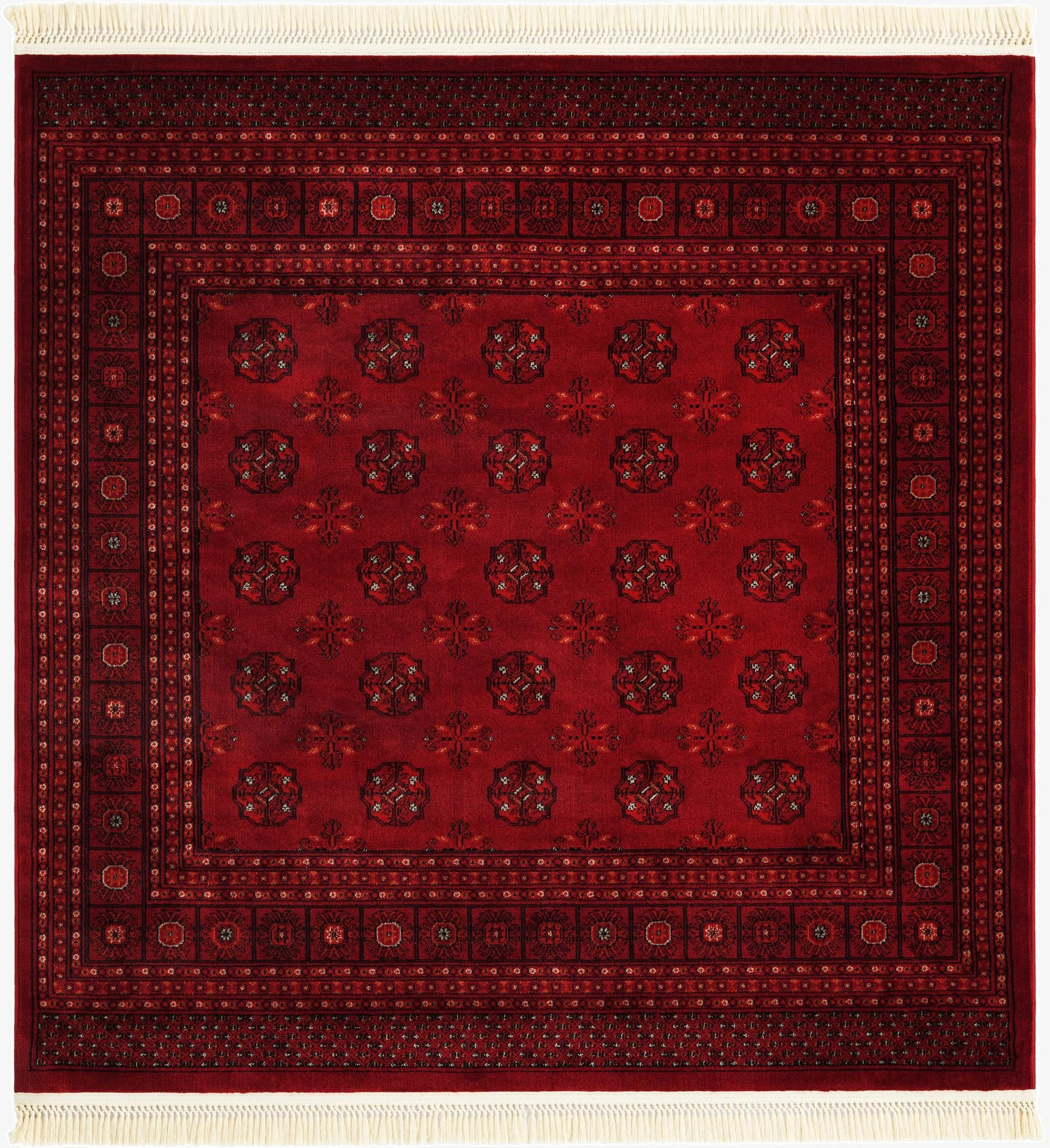 6' 1 x 6' 1 Bokhara Square Rug