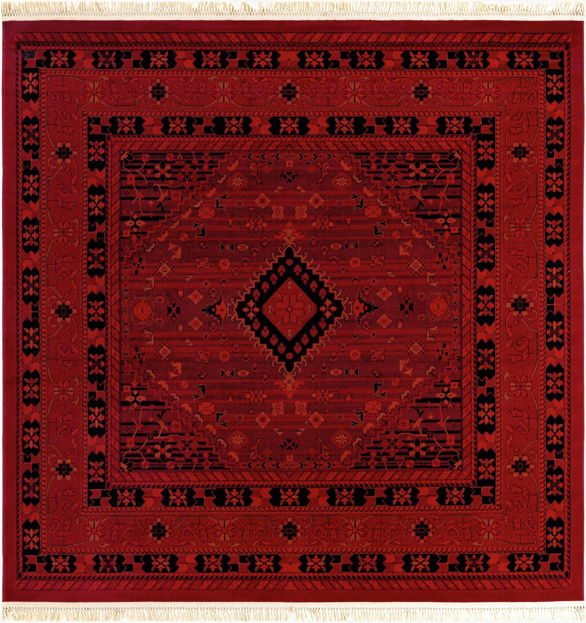 Primary image 7' 10 x 7' 10 Bokhara Square Rug