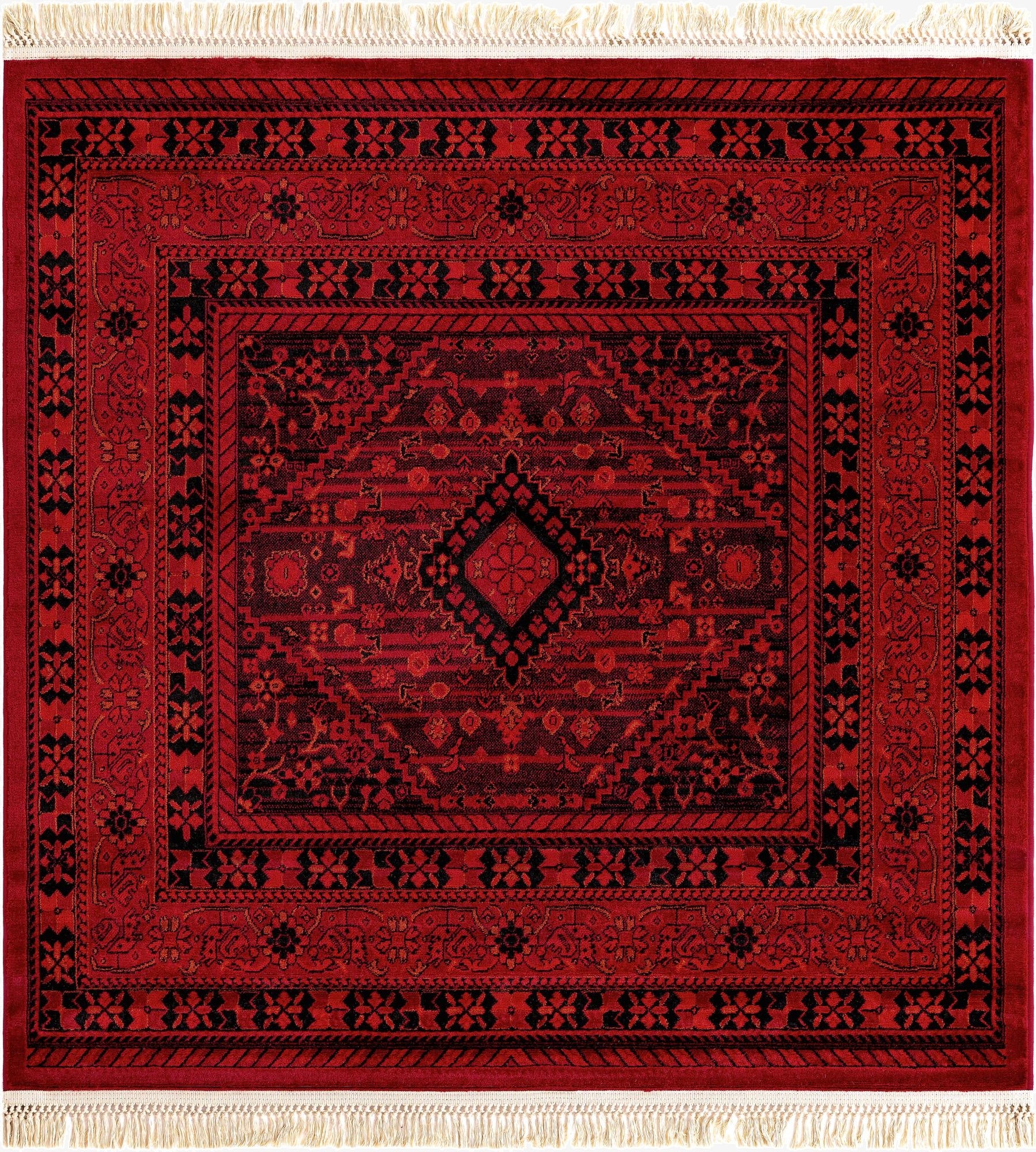 5' 3 x 5' 3 Bokhara Square Rug