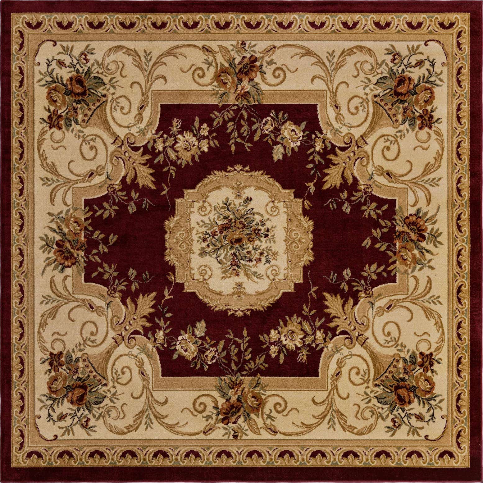7' 10 x 7' 10 Chateau Square Rug