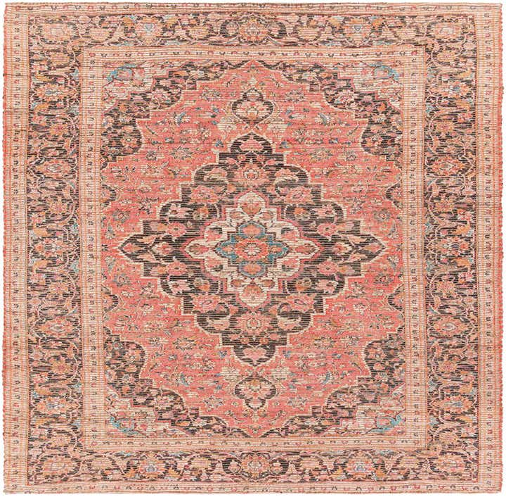 7' 10 x 7' 10 Chenille Jute Square Rug