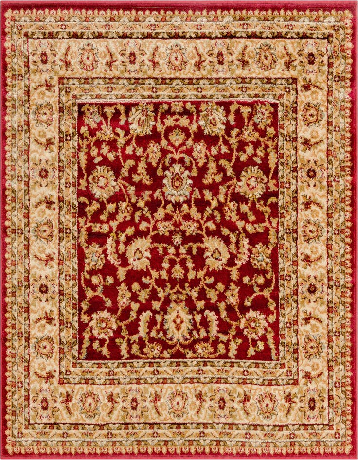 Detail image of 4' x 4' Classic Agra Square Rug
