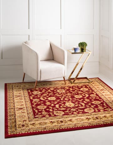 10' x 10' Classic Agra Square Rug