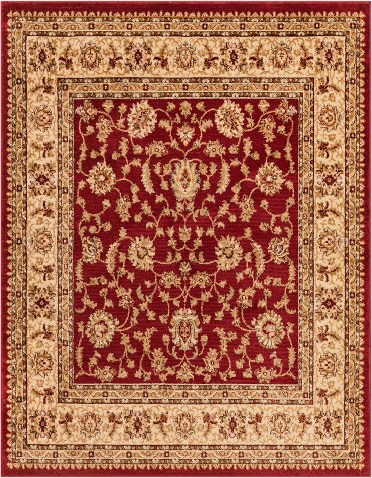 Detail image of 6' x 6' Classic Agra Square Rug