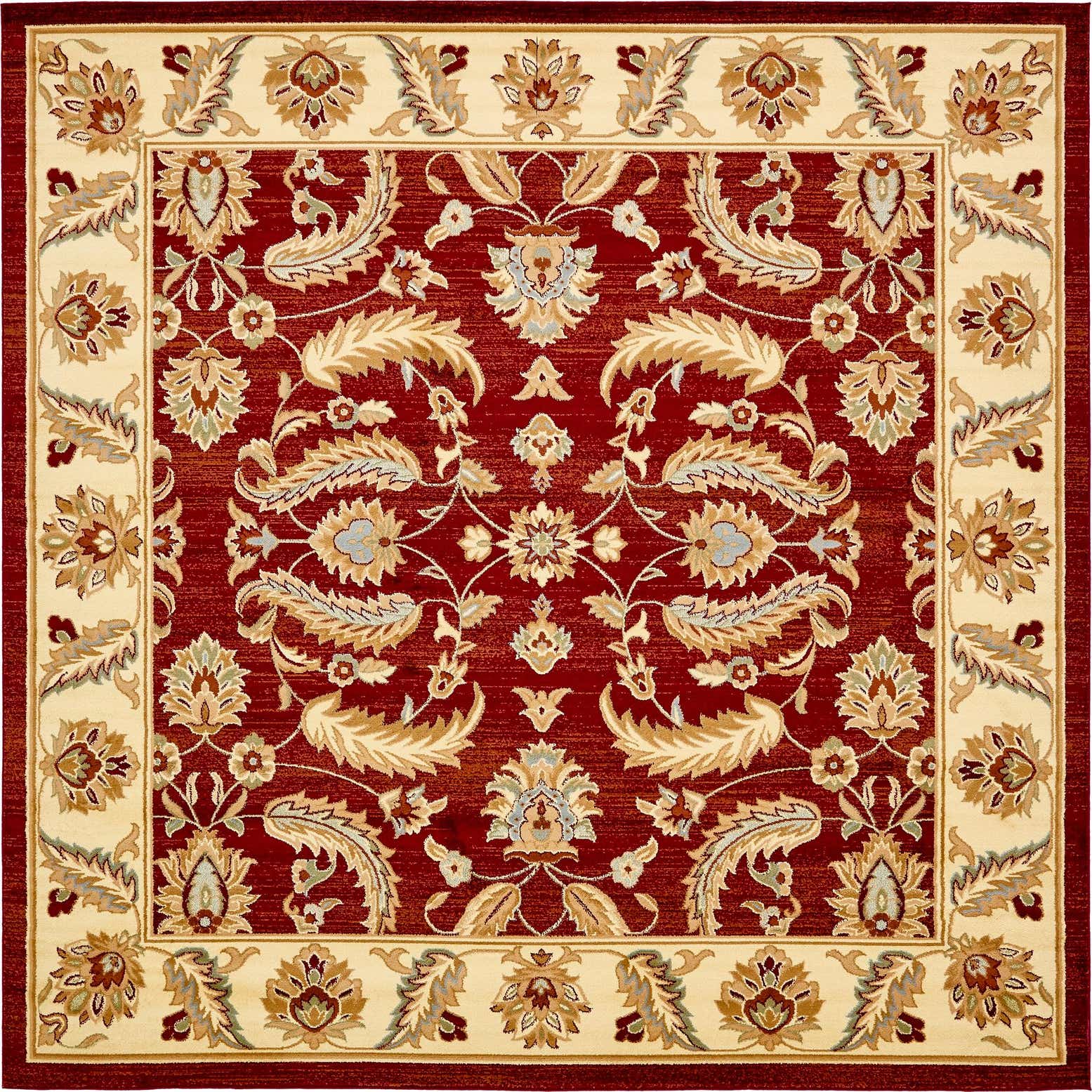 10' x 10' Classic Agra Square Rug
