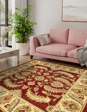 10' x 10' Classic Agra Square Rug