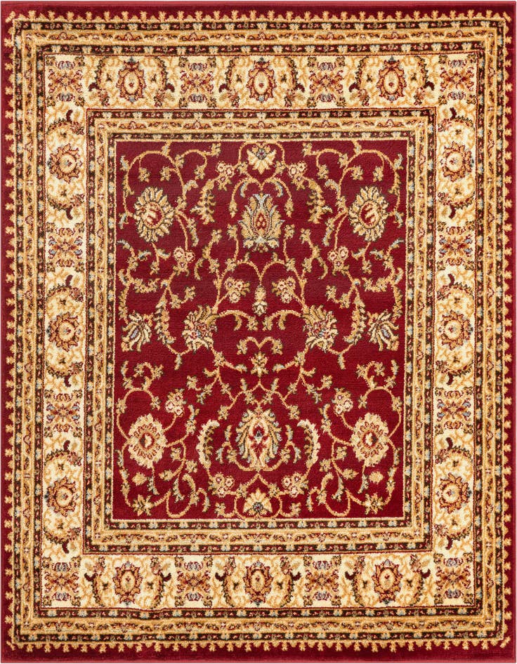 Detail image of 5' 3 x 5' 3 Classic Agra Square Rug