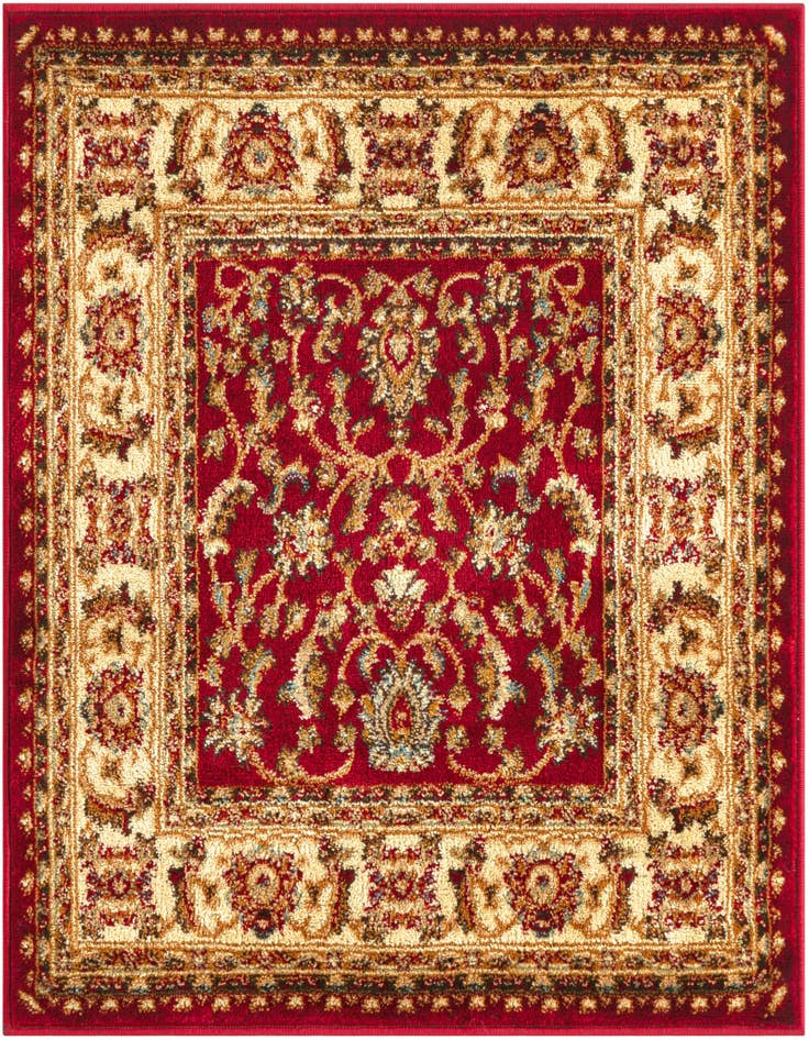 Detail image of 3' x 3' Classic Agra Square Rug