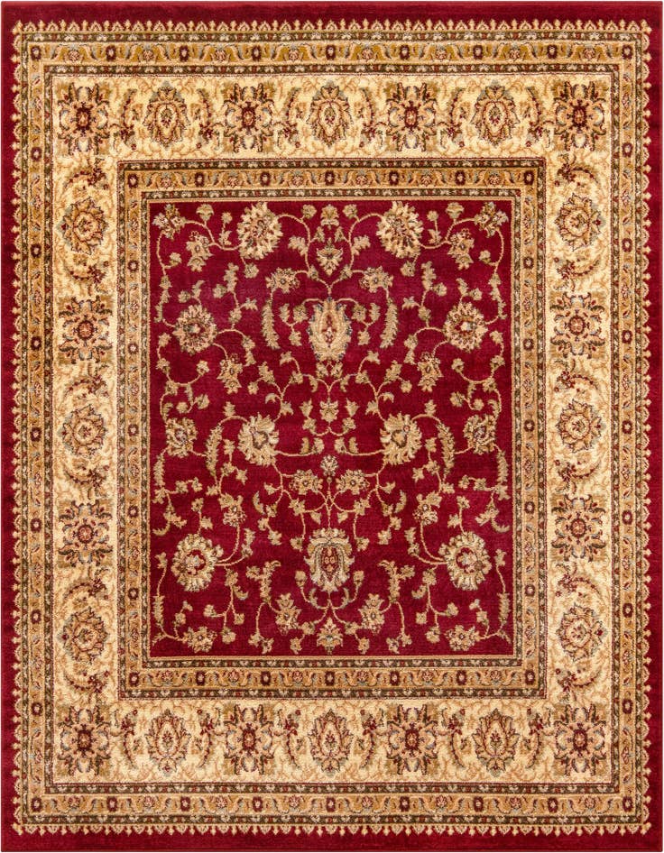 Detail image of 7' x 7' Classic Agra Square Rug