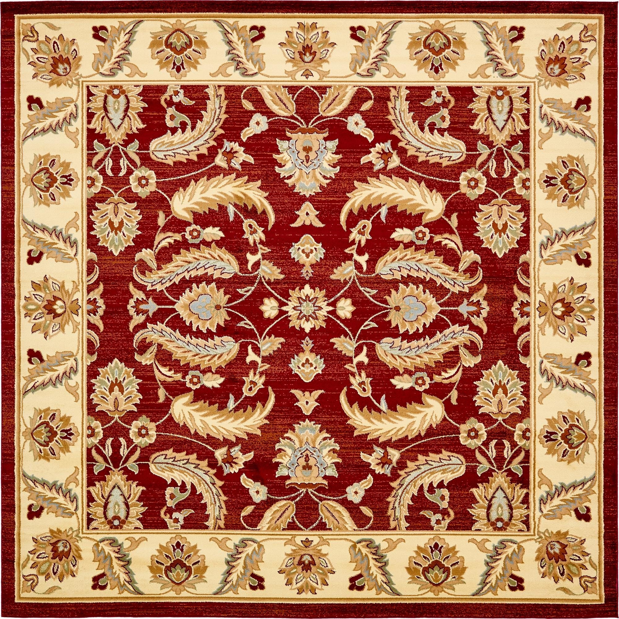 10' x 10' Classic Agra Square Rug