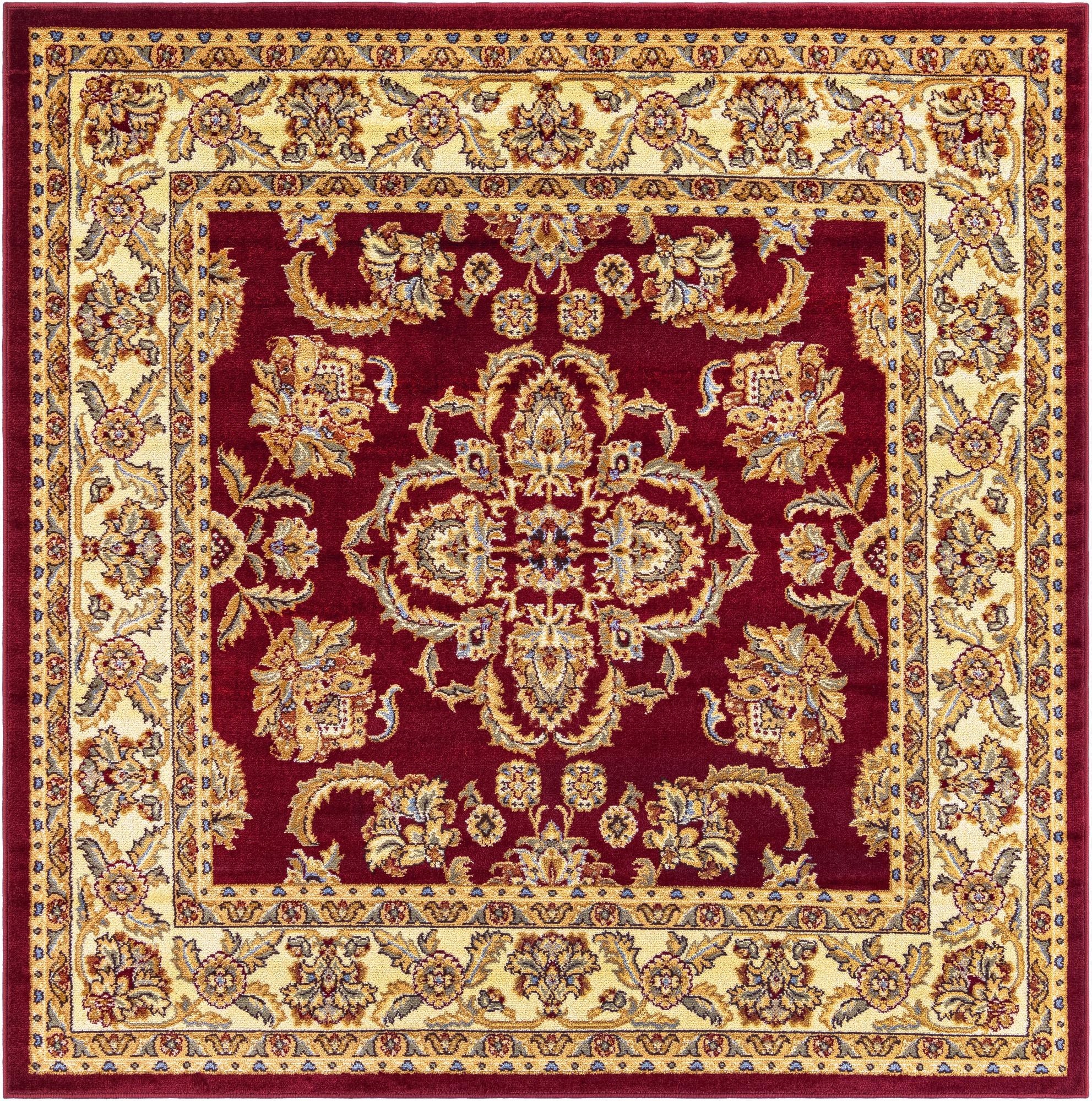 6' 1 x 6' 1 Classic Agra Square Rug